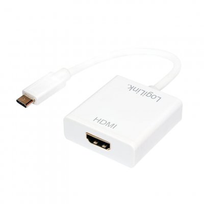 LOGILINK  - Adaptateur vid&eacute;o externe - USB-C - HDMI