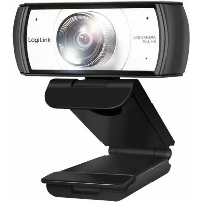 LOGILINK  Cam&eacute;ra de conf&eacute;rence HD USB, 2 micros, 120 degr&eacute;s