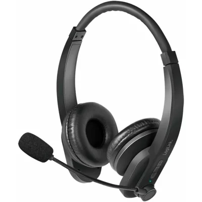 LOGILINK  Casque st&eacute;r&eacute;o Bluetooth 5.0, noir