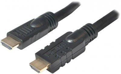 GENERIQUE LogiLink CHA0015 c&acirc;ble HDMI 15 m HDMI Type A (Standard) Noir