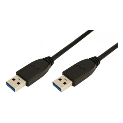 2DIRECT LogiLink CU0039 C&acirc;ble USB 3.0 M&acirc;le/M&acirc;le 2 m Noir