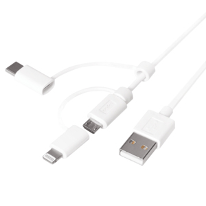 LOGILINK  CU0126 c&acirc;ble USB 1 m USB A Blanc