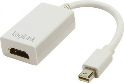 2DIRECT LogiLink CV0036A Adaptateur Mini DisplayPort vers HDMI VESA 1.1a Blanc