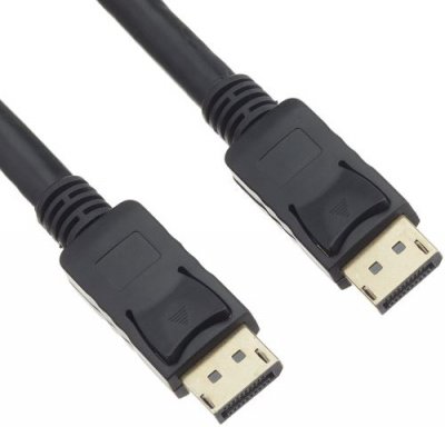 LOGILINK  CV0077 C&acirc;ble DisplayPort 1.2 Ultra HD 3D 4K2K/60Hz Noir