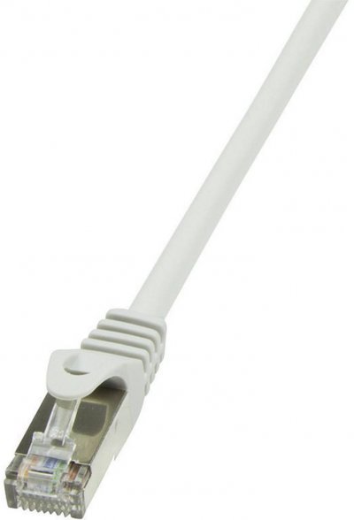 LOGILINK  EconLine C&acirc;ble r&eacute;seau Cat6 F/UTP AWG26 2 m Gris