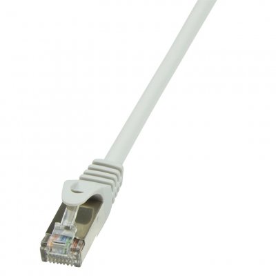 LOGILINK  EconLine C&acirc;ble r&eacute;seau Cat6 F/UTP AWG26 7,50 m Gris