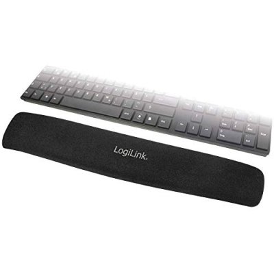 LOGILINK  ID0044 Clavier avec repose-poignets Noir