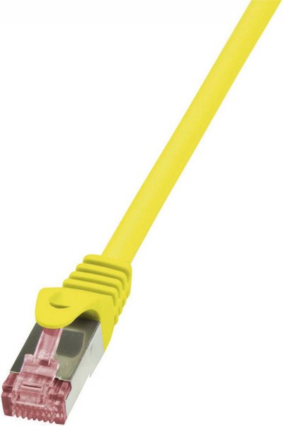 2DIRECT LogiLink PrimeLine C&acirc;ble r&eacute;seau Cat6 S/FTP AWG27 PIMF LSZH 0,25 m Jaune