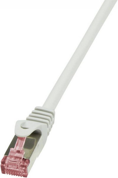LOGILINK  PrimeLine C&acirc;ble r&eacute;seau Cat6 S/FTP AWG27 PIMF LSZH 1,50 m Gris