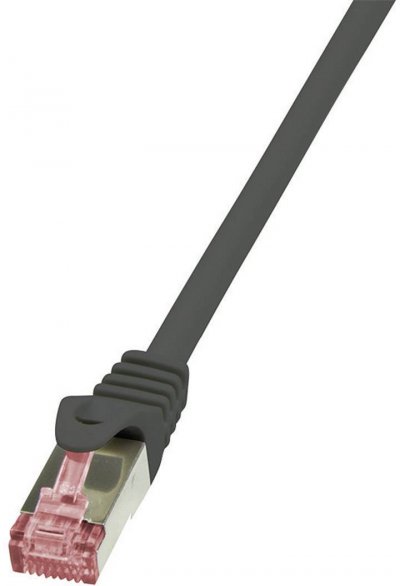 2DIRECT LogiLink PrimeLine C&acirc;ble r&eacute;seau Cat6 S/FTP AWG27 PIMF LSZH 1,50 m Noir