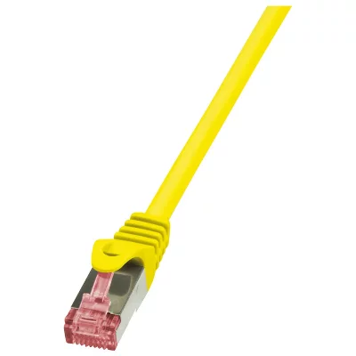 2DIRECT LogiLink PrimeLine C&acirc;ble r&eacute;seau Cat6 S/FTP AWG27 PIMF LSZH 1 m Jaune