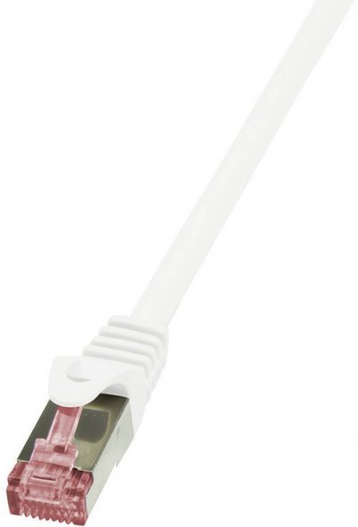 2DIRECT LogiLink PrimeLine C&acirc;ble r&eacute;seau Cat6 S/FTP AWG27 PIMF LSZH 15 m Blanc