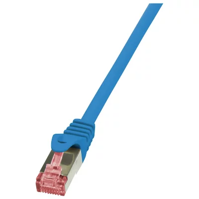 2DIRECT LogiLink PrimeLine C&acirc;ble r&eacute;seau Cat6 S/FTP AWG27 PIMF LSZH 7,50 m Bleu