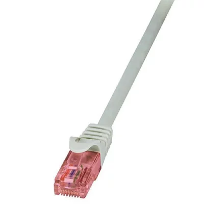 LOGILINK  PrimeLine C&acirc;ble r&eacute;seau Cat6 U/UTP AWG24 LSZH 10 m Gris