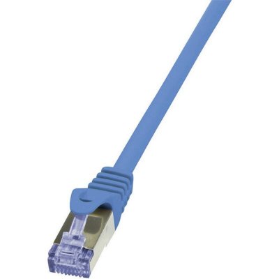 LOGILINK  PrimeLine C&acirc;ble r&eacute;seau Cat6A S/FTP AWG26 PIMF LSZH 10 m Bleu