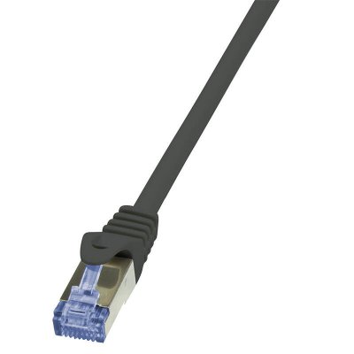 LOGILINK  PrimeLine C&acirc;ble r&eacute;seau Cat6A S/FTP AWG26 PIMF LSZH 10 m Noir