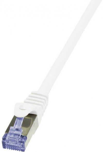 2DIRECT LogiLink PrimeLine C&acirc;ble r&eacute;seau Cat6A S/FTP AWG26 PIMF LSZH 15 m Blanc