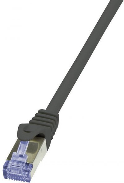 2DIRECT LogiLink PrimeLine C&acirc;ble r&eacute;seau Cat6A S/FTP AWG26 PIMF LSZH 2 m Noir