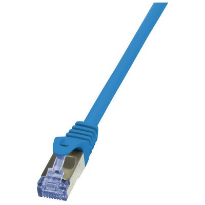LOGILINK  PrimeLine C&acirc;ble r&eacute;seau Cat6A S/FTP AWG26 PIMF LSZH 3 m Bleu