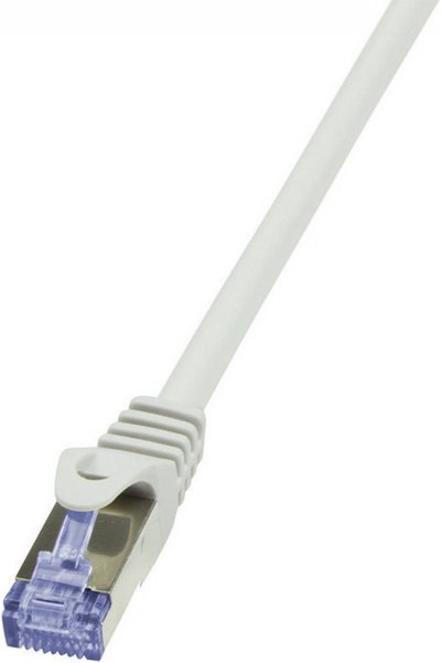 LOGILINK  PrimeLine C&acirc;ble r&eacute;seau Cat6A S/FTP AWG26 PIMF LSZH 3 m Gris