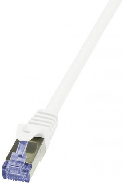 LOGILINK  PrimeLine C&acirc;ble r&eacute;seau Cat6A S/FTP AWG26 PIMF LSZH 30 m Blanc