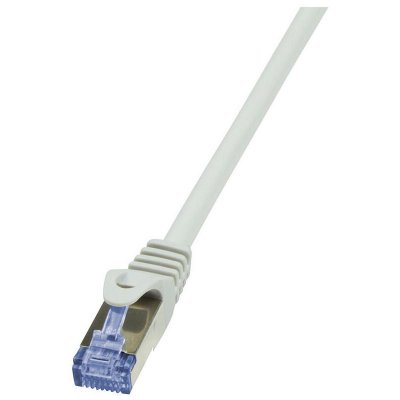 LOGILINK  PrimeLine C&acirc;ble r&eacute;seau Cat6A S/FTP AWG26 PIMF LSZH 5 m Gris