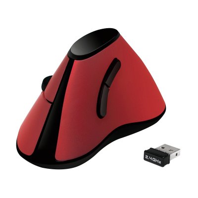 LOGILINK  Souris sans fil optique noir-rouge 5 Boutons 1200 dpi