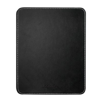 LOGILINK  Tapis de souris dans un design en cuir, noir 