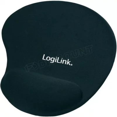 LOGILINK  Wrist Rest Gel Mouse Pad Noir