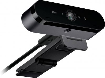 LOGITECH  BRIO 4K webcam 13 MP 4096 x 2160 pixels USB Noir - Neuf