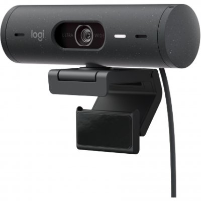 LOGITECH  Brio 500 webcam 4 MP 1920 x 1080 pixels USB-C Graphite - Neuf