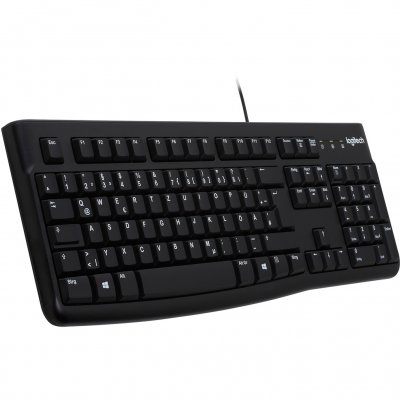 LOGITECH  Clavier K120 German QWERTZ Black