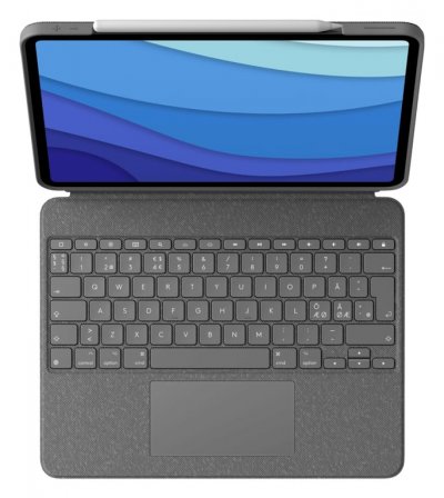 LOGITECH  Combo Touch Ipad Pro 12.9&acute;&acute; Keyboard Cover Nordic Bleu Nordic QWERTY