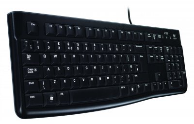 LOGITECH  K120 - Clavier - USB - Suisse