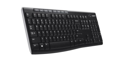 LOGITECH  K270 Wireless Keyboard Noir German QWERTZ