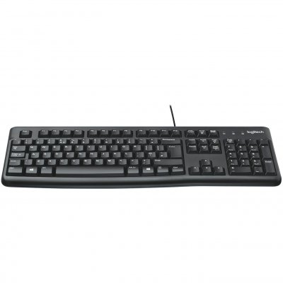 LOGITECH  keyboard k120 [de] black