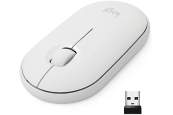 LOGITECH  M350 PEBBLE Blanc
