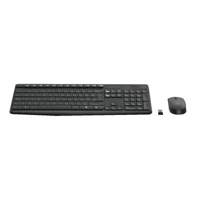 LOGITECH  MK235 - ensemble clavier et souris - Pan Nordic
