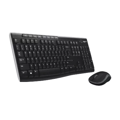 LOGITECH  MK270 clavier RF sans fil Fran&ccedil;ais Noir