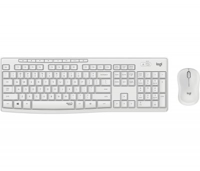 LOGITECH  Mk295 Wireless Keyboard And Mouse Blanc German QWERTZ