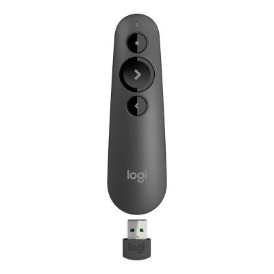 LOGITECH  R500 Laser Presentation Remote Graphite - 910-005843