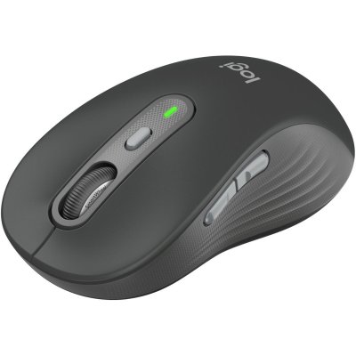 LOGITECH  Signature M750 - souris - 2.4 GHz, Bluetooth - graphite