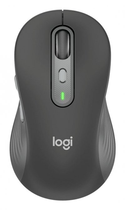 LOGITECH  Signature M750 - souris - 2.4 GHz, Bluetooth - graphite
