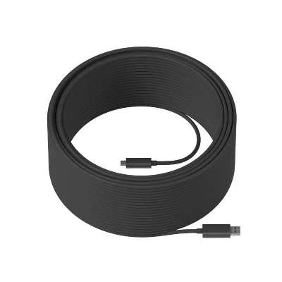 LOGITECH  Strong Aoc Usb-c Cable 45 M Argent&eacute;