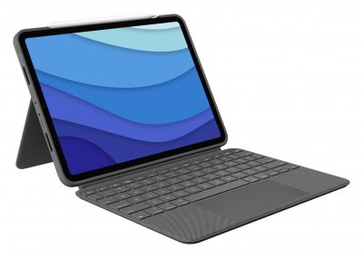 LOGITECH  SYktcjgs Combo Touch - Gris - US - INTNL