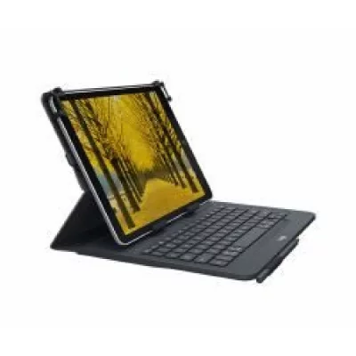 LOGITECH  Universal Folio Etui iPad/Tablette, Clavier QWERTZ Allemand - Noir