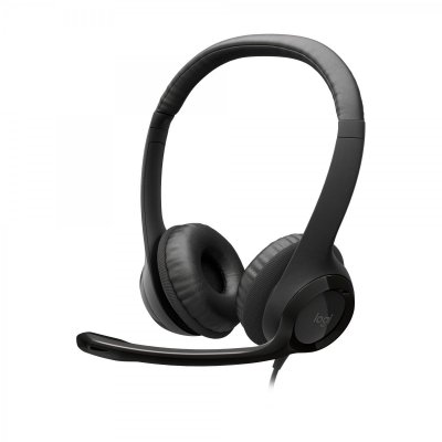 LOGITECH  USB Headset H390 Micro-casque &agrave; filtrage de bruit Noir 