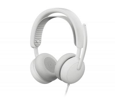 LOGITECH  Zone Wired 2 pour les entreprises - Blanc cass&eacute; 981-001617