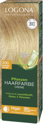 LOGONA  Cr&egrave;me Colorante V&eacute;g&eacute;tale 150 ml 200 Aube