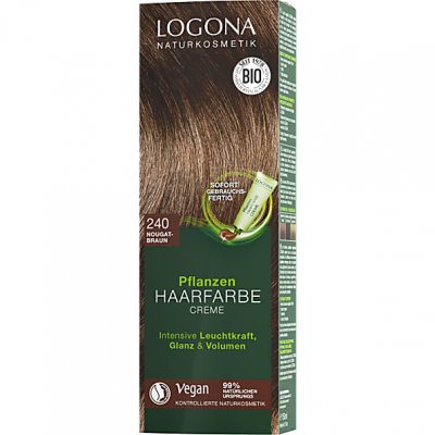 LOGONA  Cr&egrave;me Colorante V&eacute;g&eacute;tale 150 ml 240 Noyer
